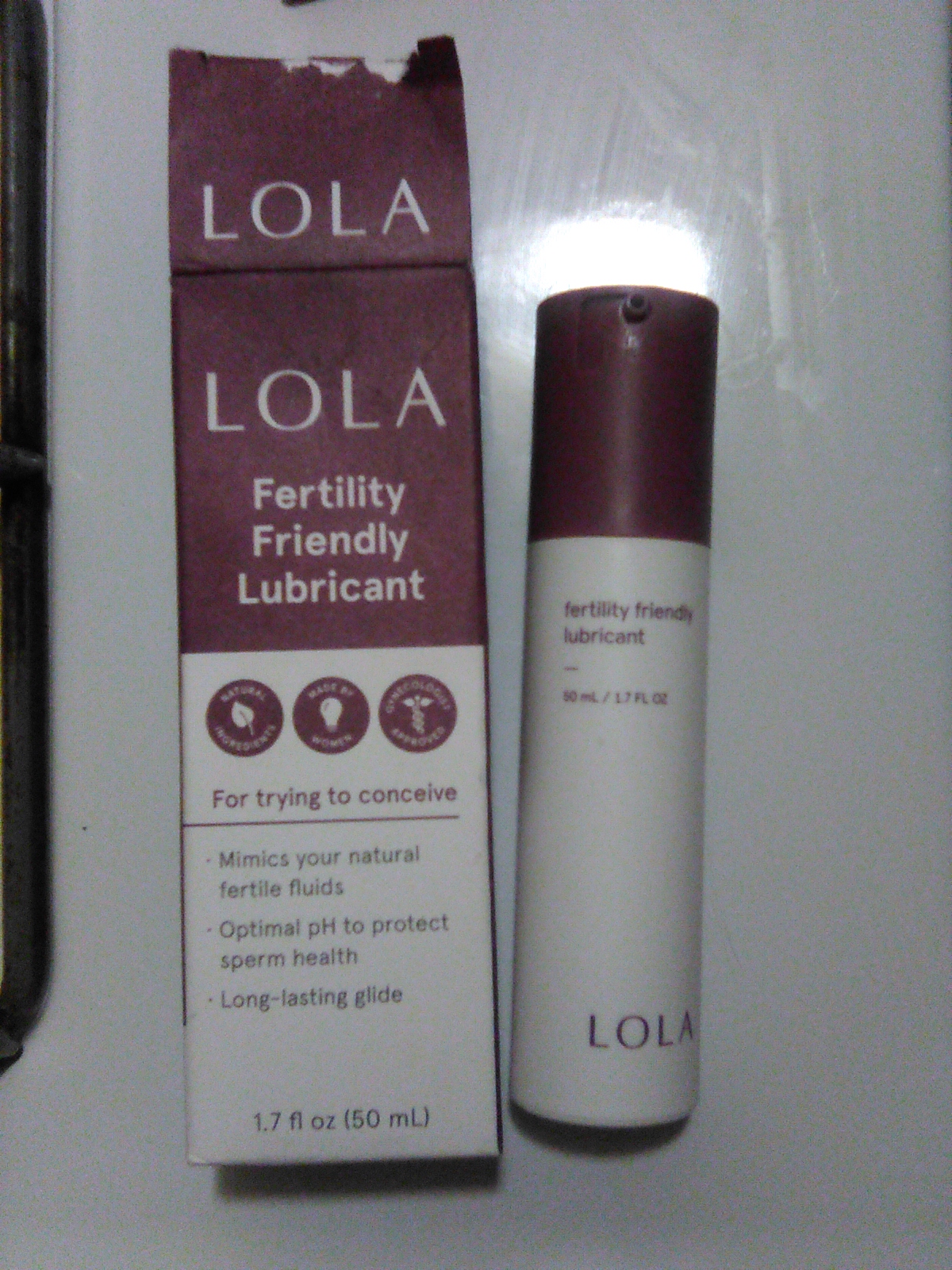 best electric penis pumps LOLA Fertility Friendly Water-based Lubricant 1.7 fl oz