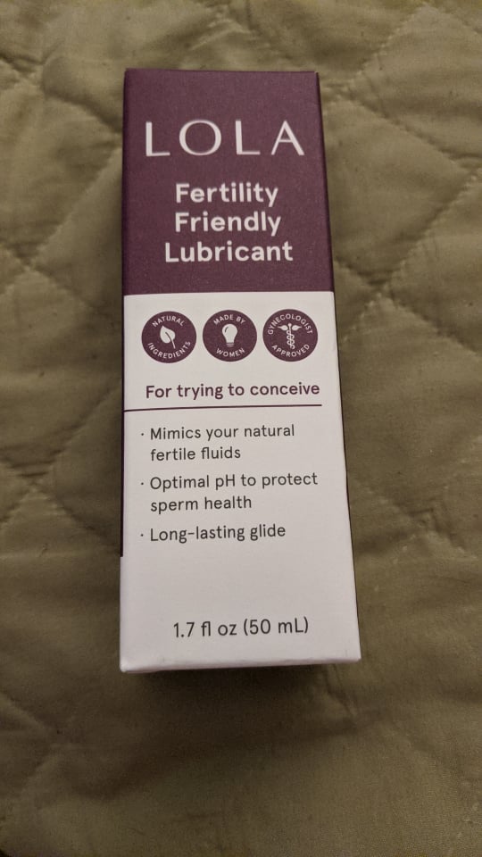 LOLA Fertility Friendly Water-based Lubricant 1.7 fl oz