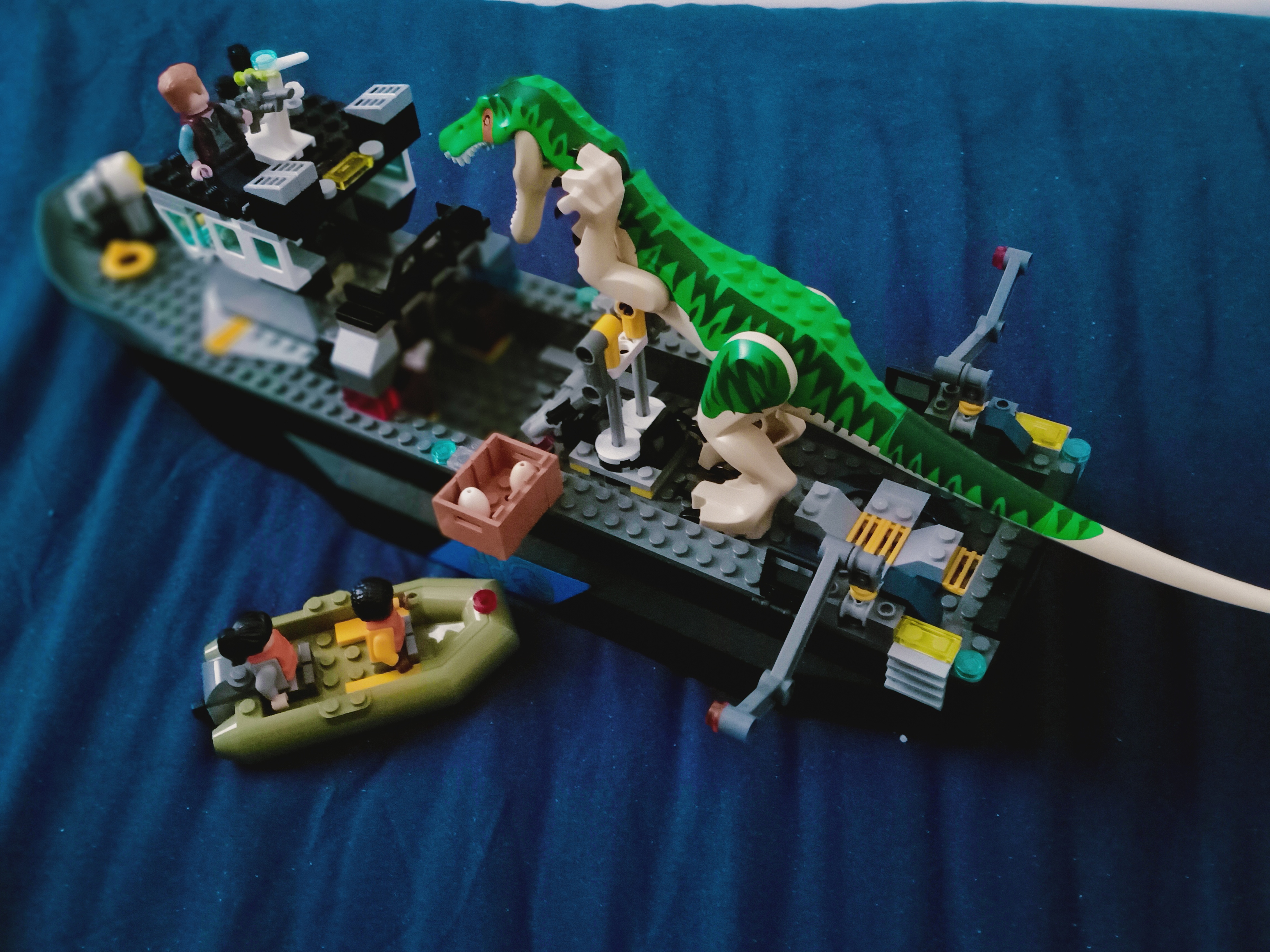 Dinosaur Encuentro Con El Baryonyx LEGO Jurassic World: Baryonyx