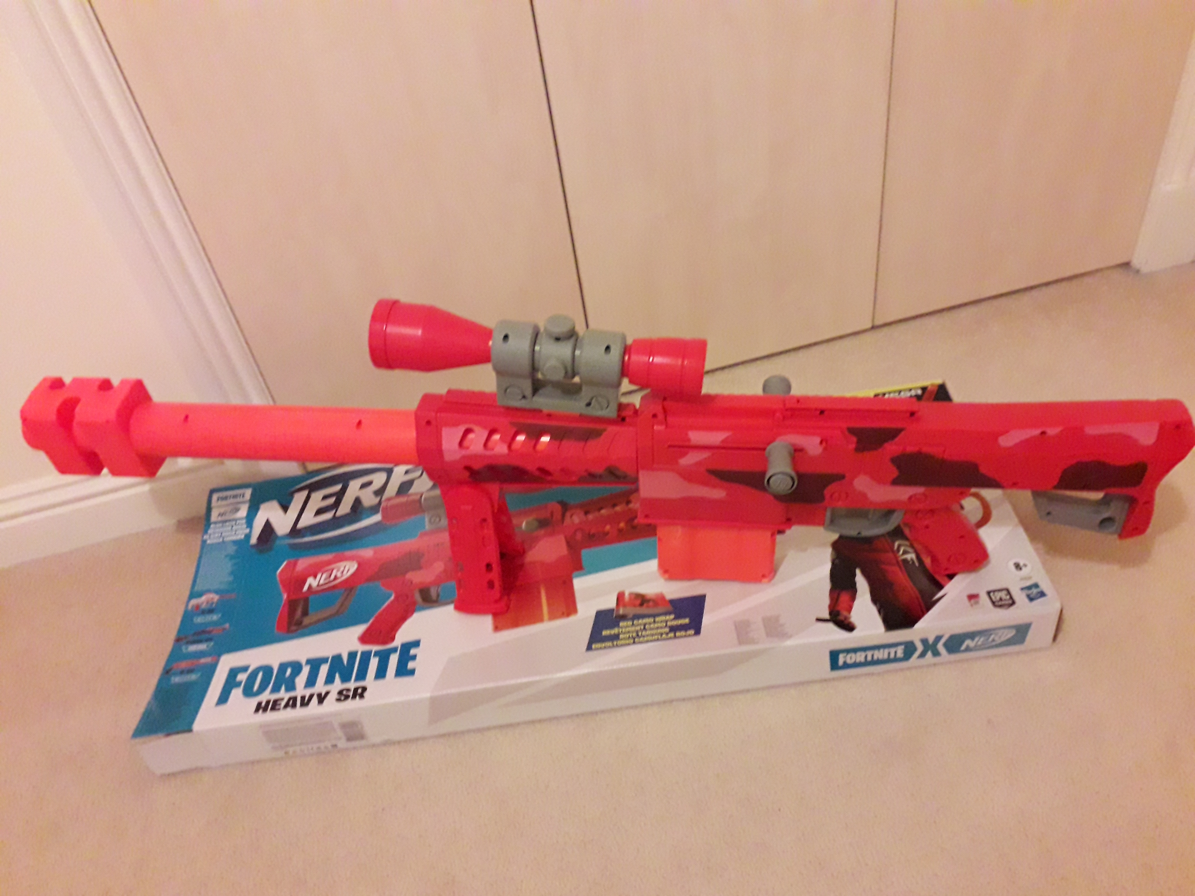 Nerf Fortnite Heavy SR | Home Tester Club