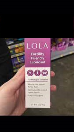 LOLA Fertility Friendly Water-based Lubricant 1.7 fl oz | Home Tester Club