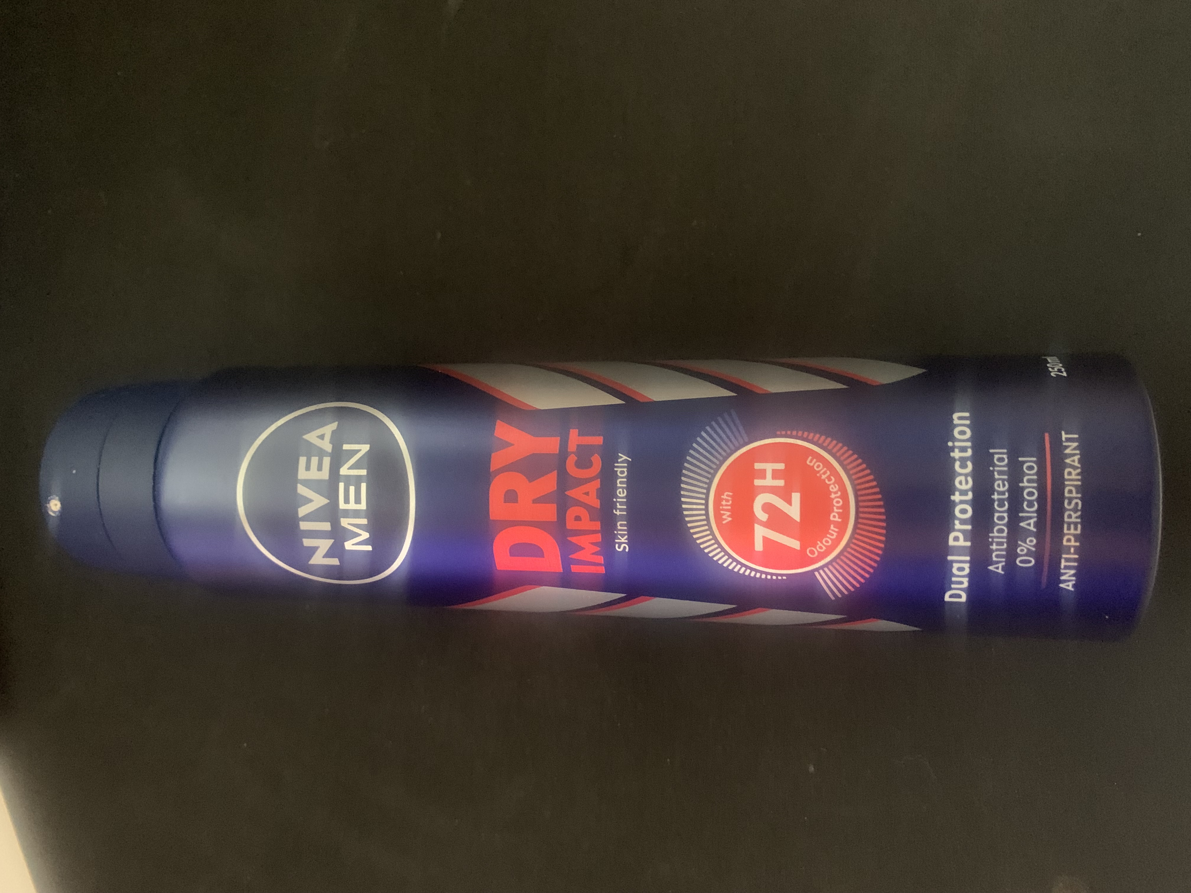 NIVEA MEN Dry Impact Deo Spray – 72h Schutz, 200 Ml, Ohne Alkohol