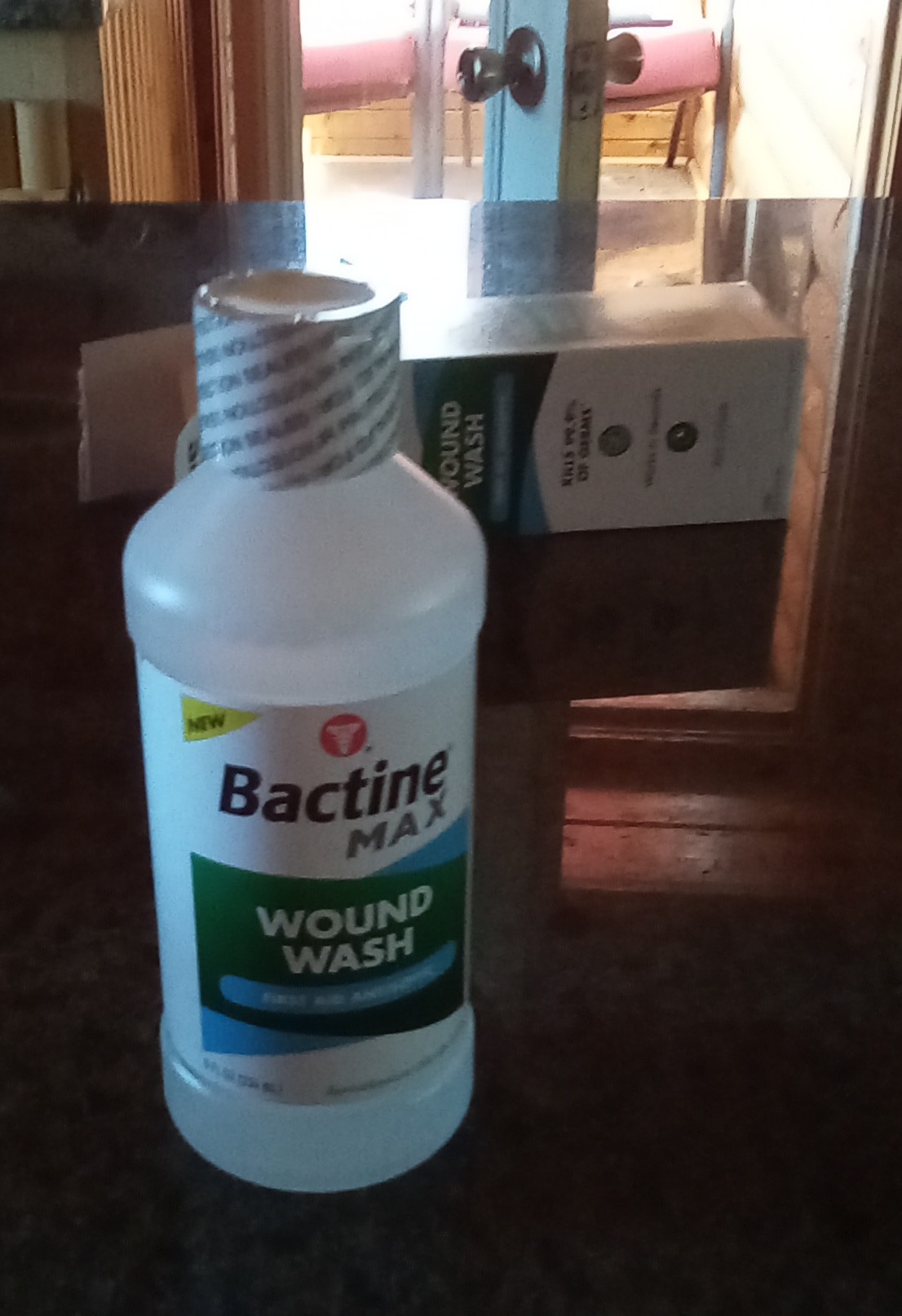 Bactine MAX Wound Wash First Aid Antiseptic 8fl oz Liquid Home