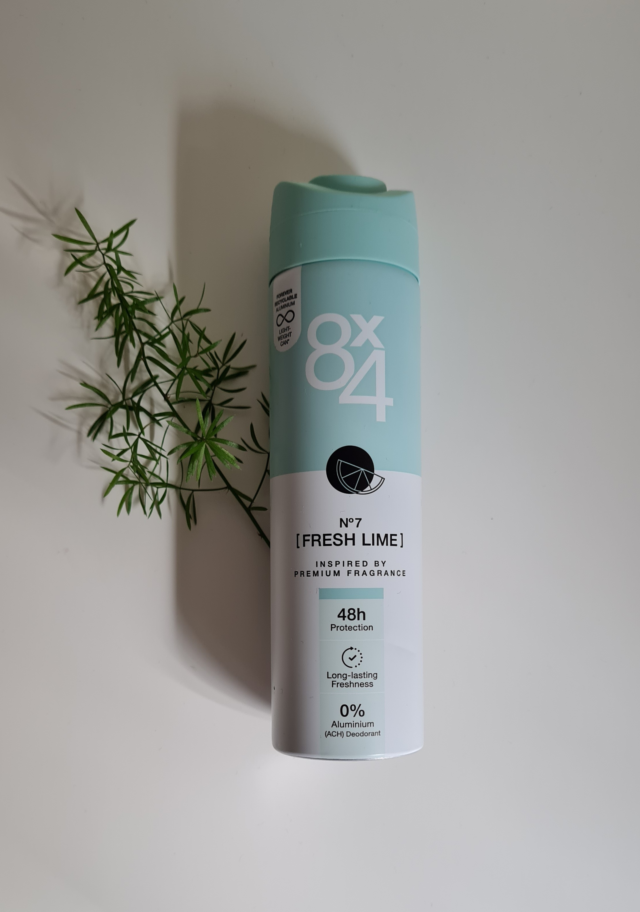 8X4 N°7 Fresh Lime Deospray Home Tester Club