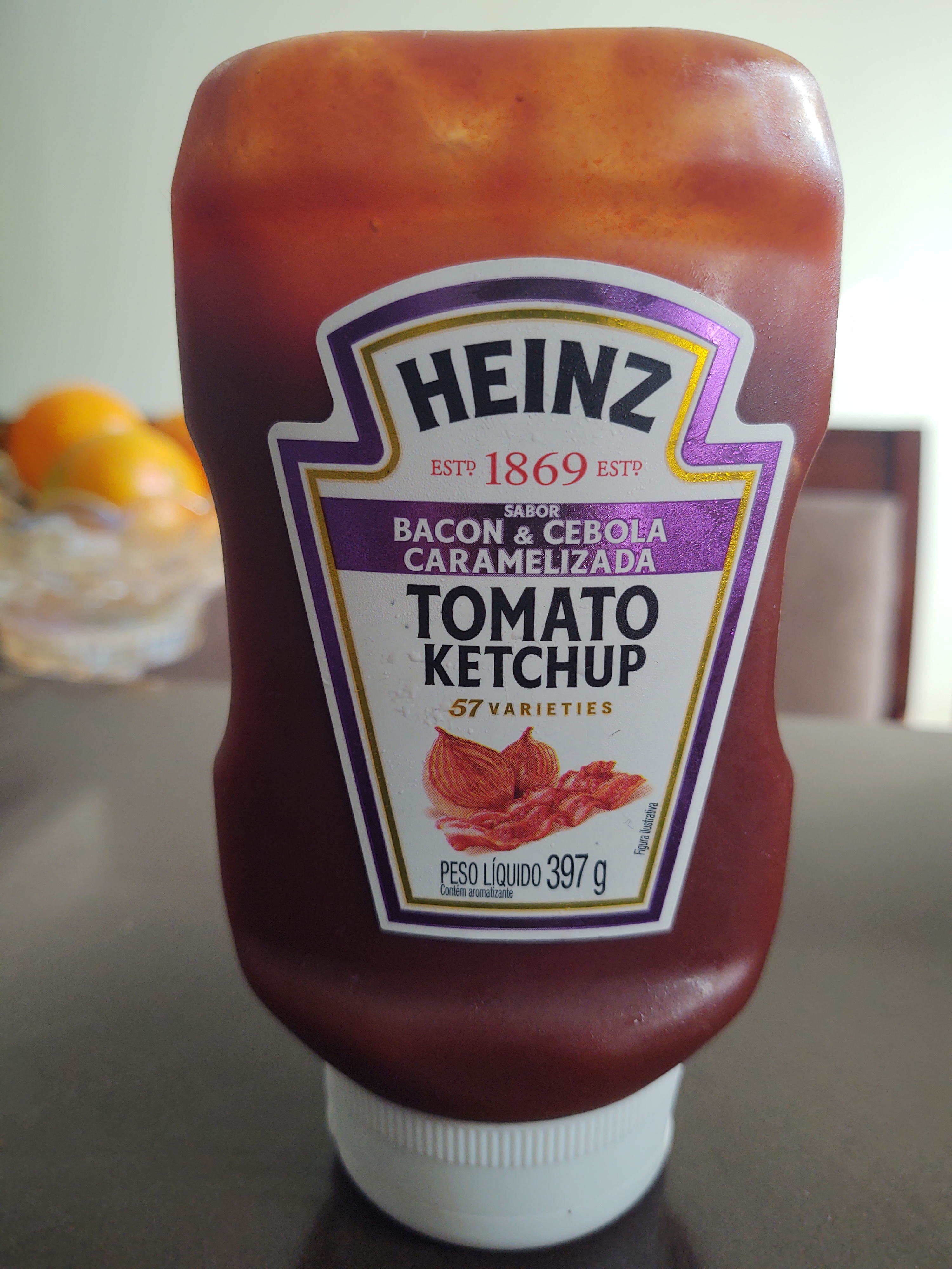 Heinz - Ketchup Bacon \u0026 Cebola Caramelizada 397g | Home Tester Club, image size:3000x4000