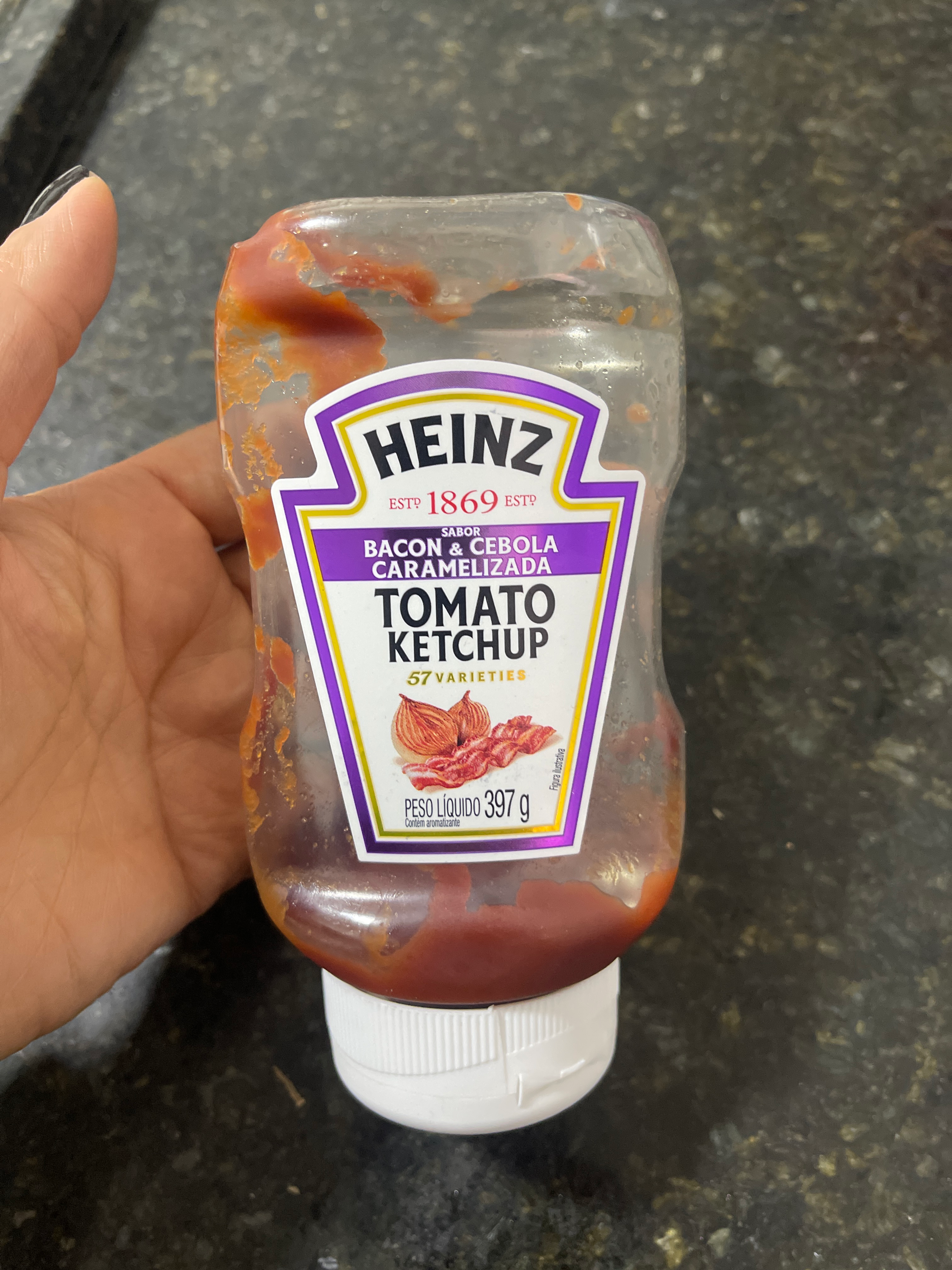 Heinz - Ketchup Bacon \u0026 Cebola Caramelizada 397g | Home Tester Club, image size:3024x4032