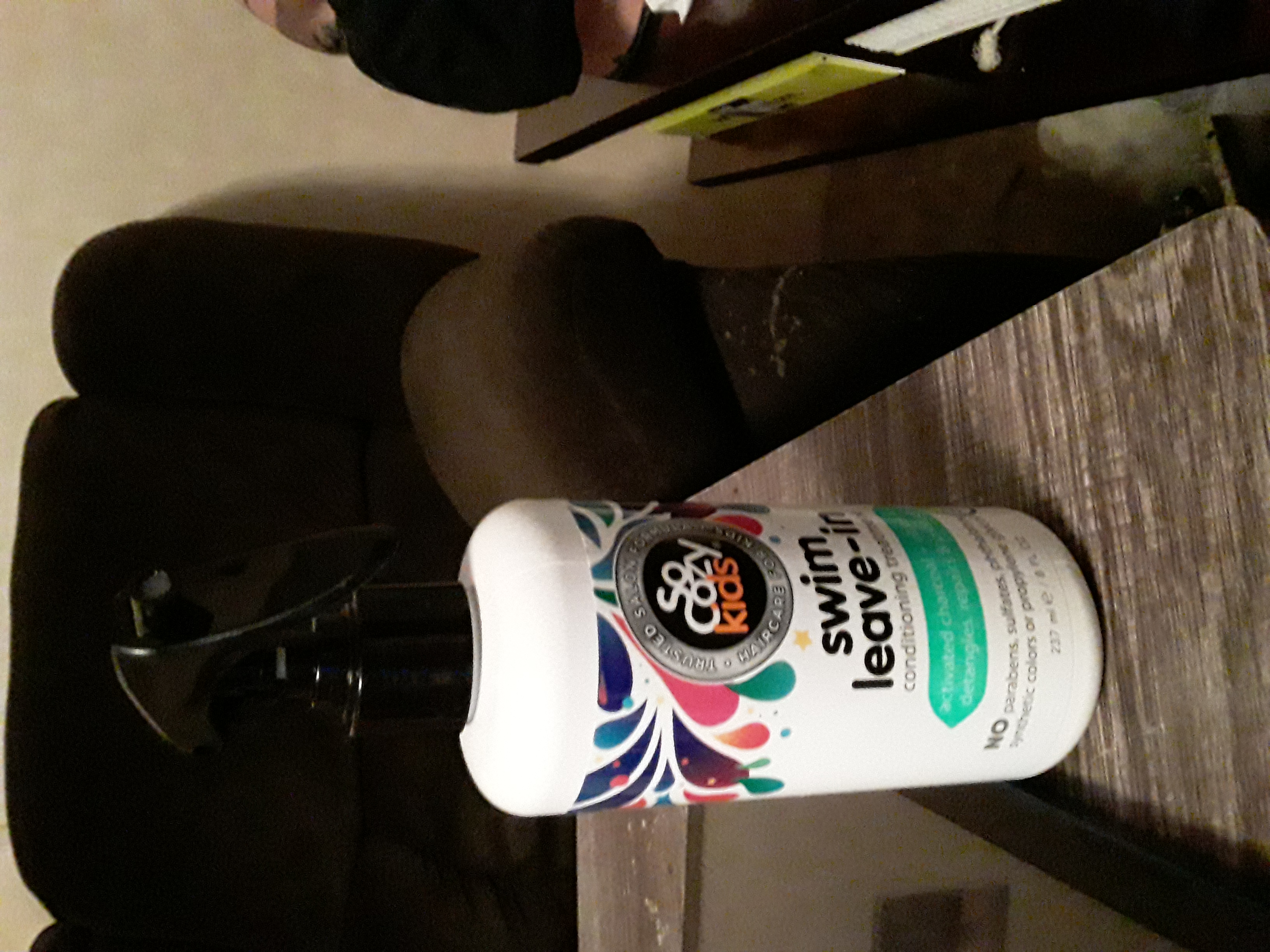 SoCozy Swim LeaveIn Treatment Conditioner With Activated Charcoal Protects Repairs Hair Damaged - View #8