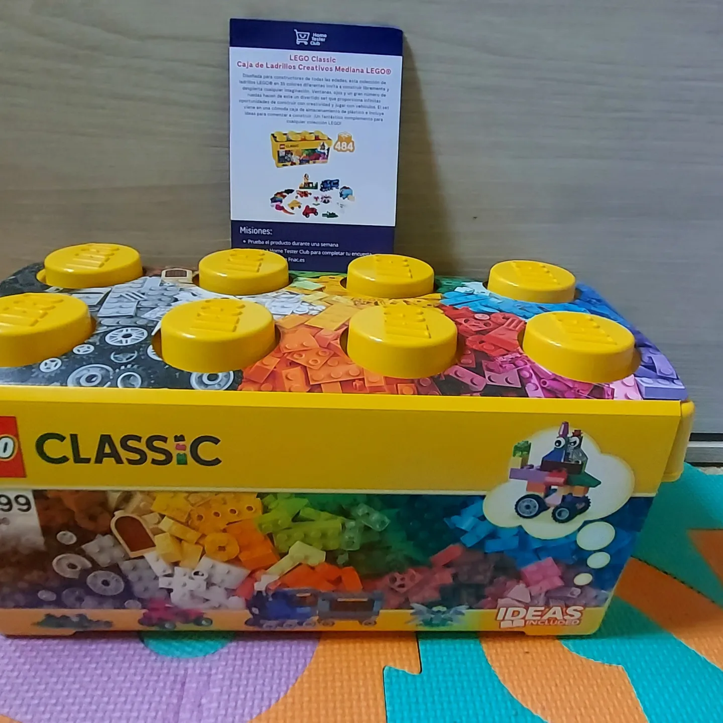 484 Piezas Lego Classic Caja De Ladrillos Creativos Mediana Lego