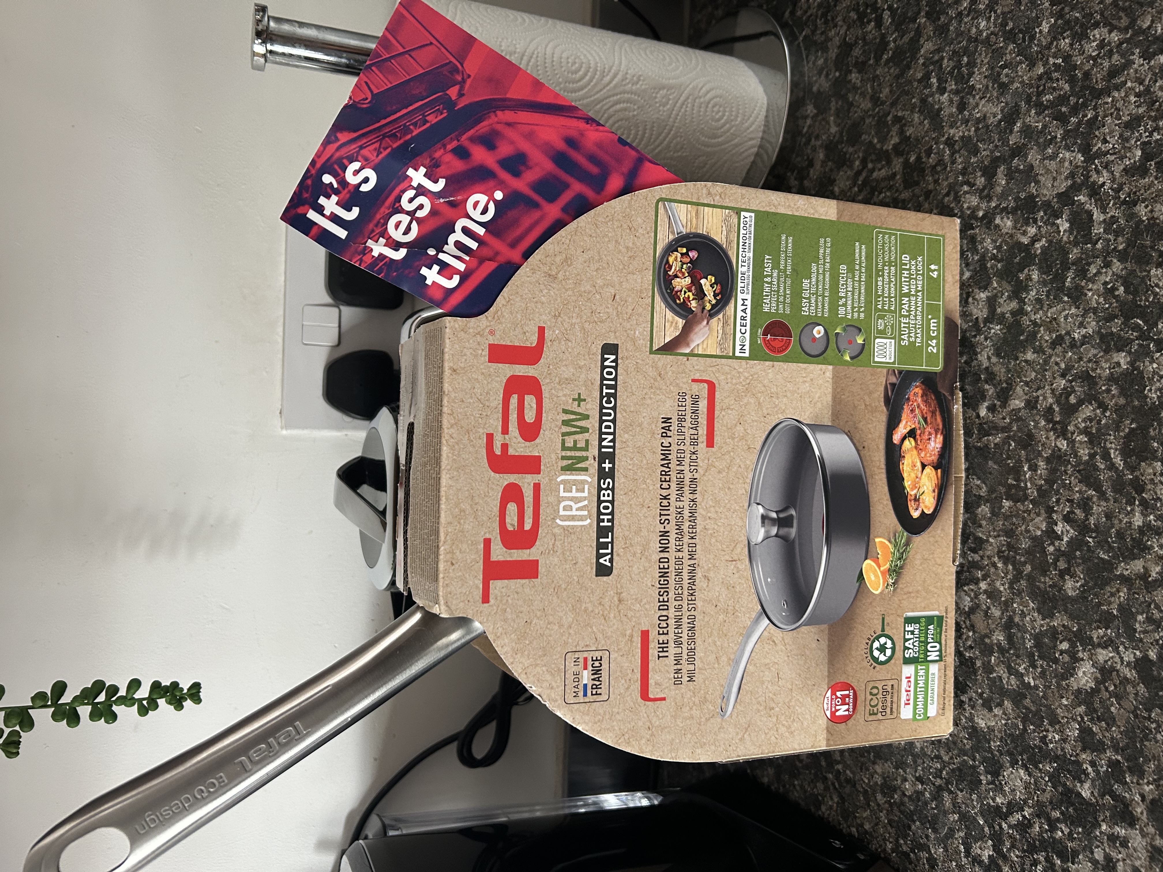 Tefal Emotion 22 Cm Casseruola Argento Argento Taglia Unica