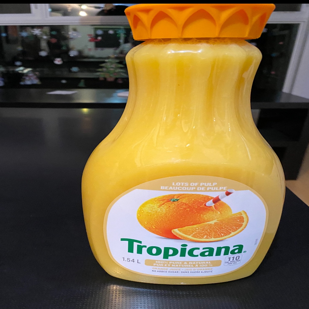 Orange Juice Some Pulp Tropicana Grovestand Orange Juice Lots