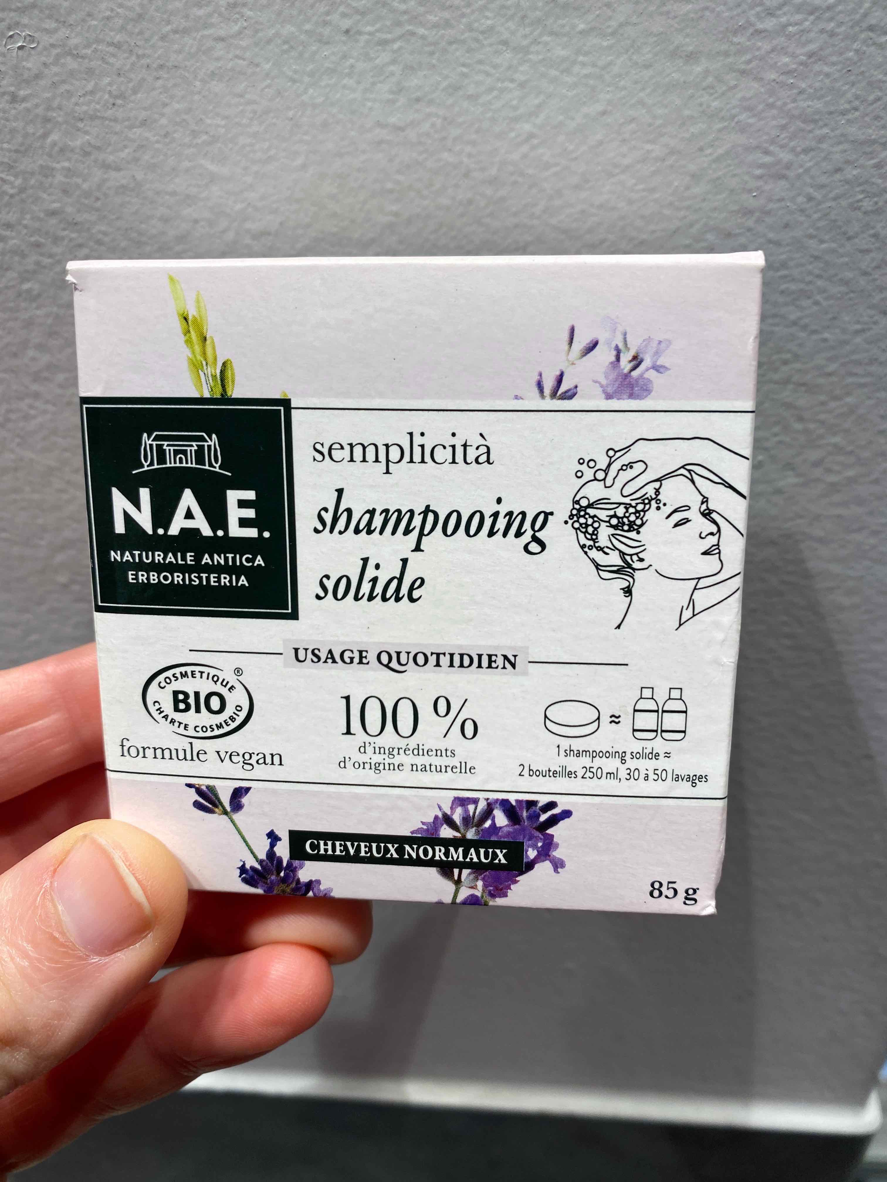 N.A.E Shampoing Solide Semplicit | Home Tester Club N.A.E Shampoing Solide Semplicit | Home Tester Club