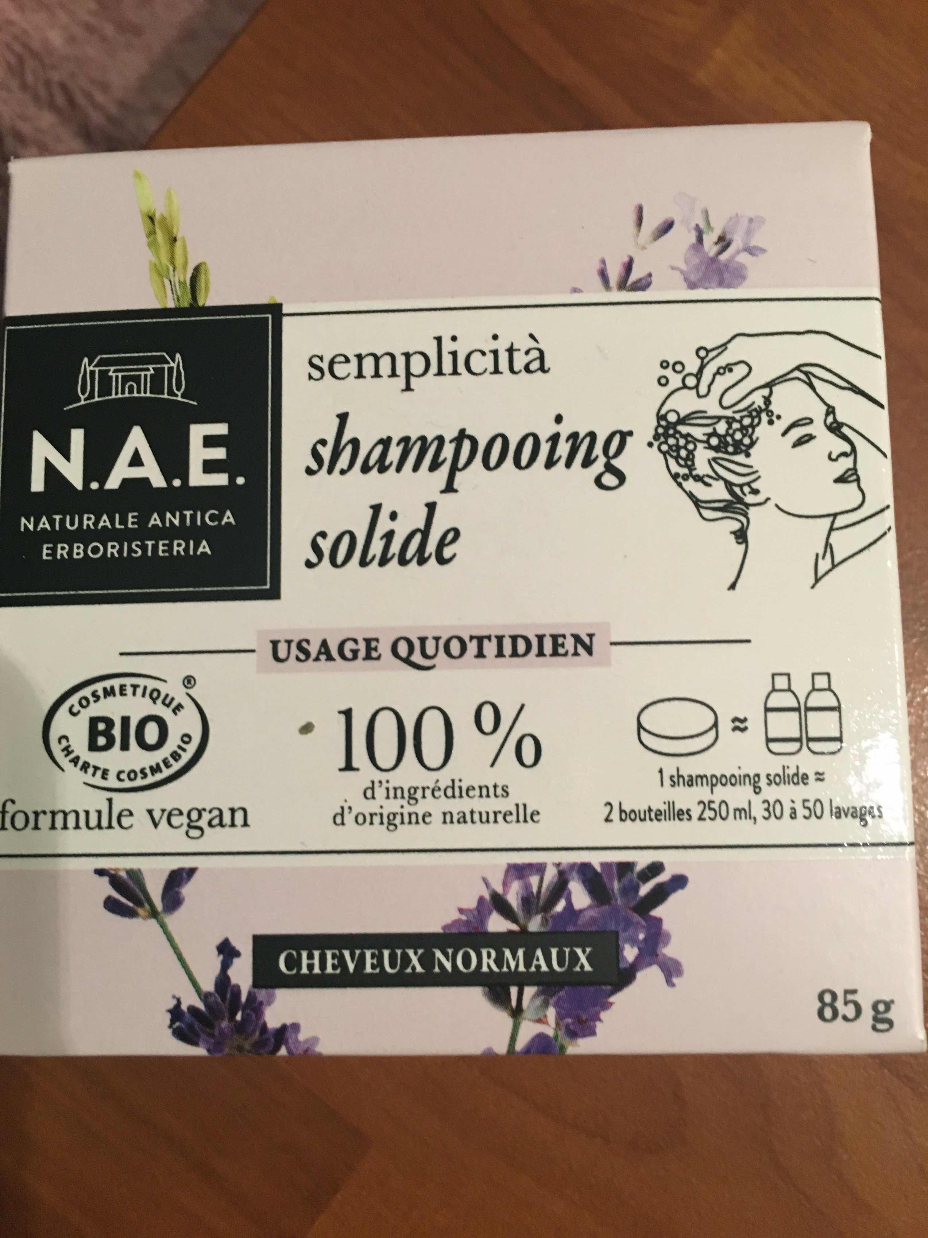 N.A.E Shampoing Solide Semplicit | Home Tester Club